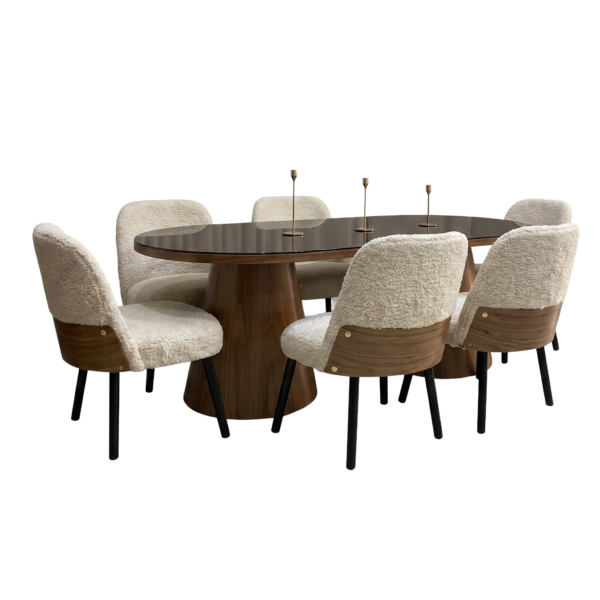 Eettafel Belgium Imperial 6 — grote eettafel voor 6 personen
